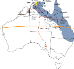 Map Of Cane Toad Distribution March 2004
