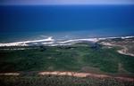 Image showing the mangrove area and the buffer it provides to the woodland behind